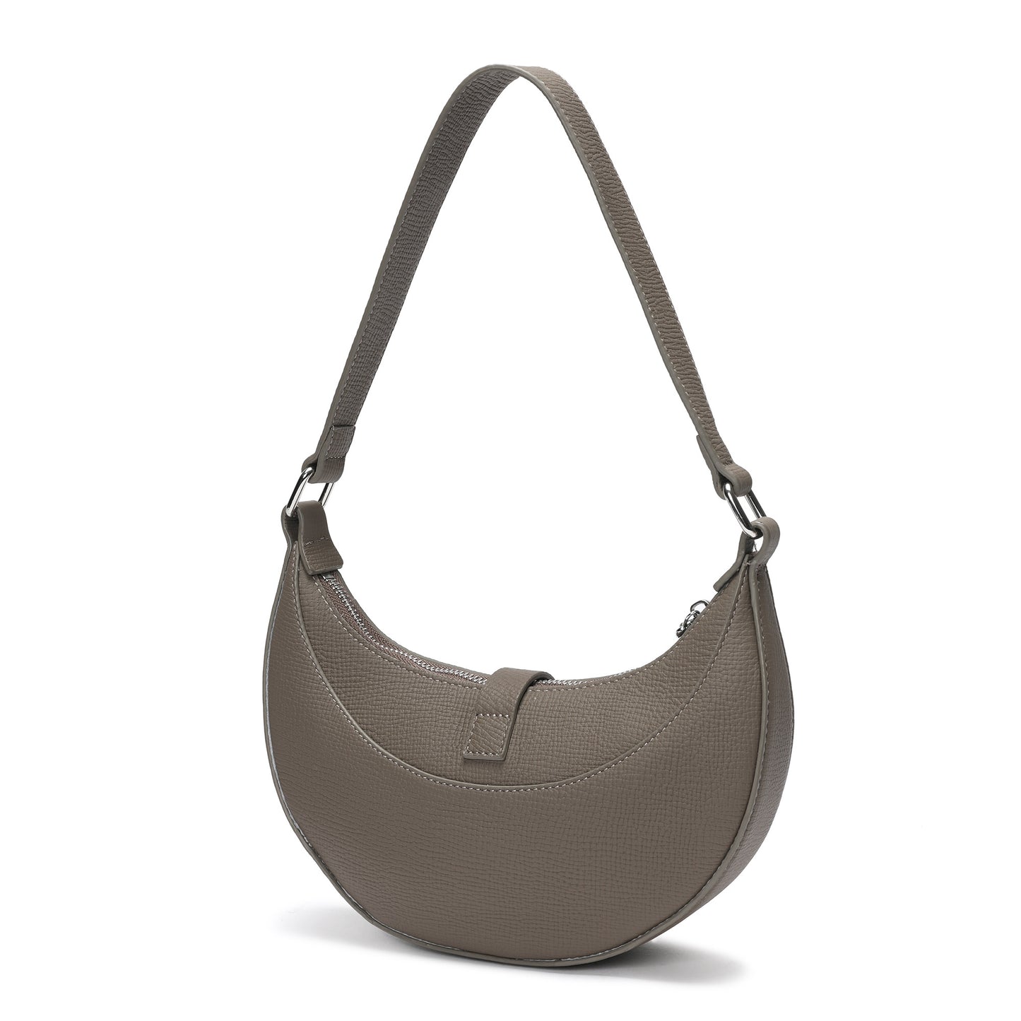 Sleek Crescent Shoulder Bag