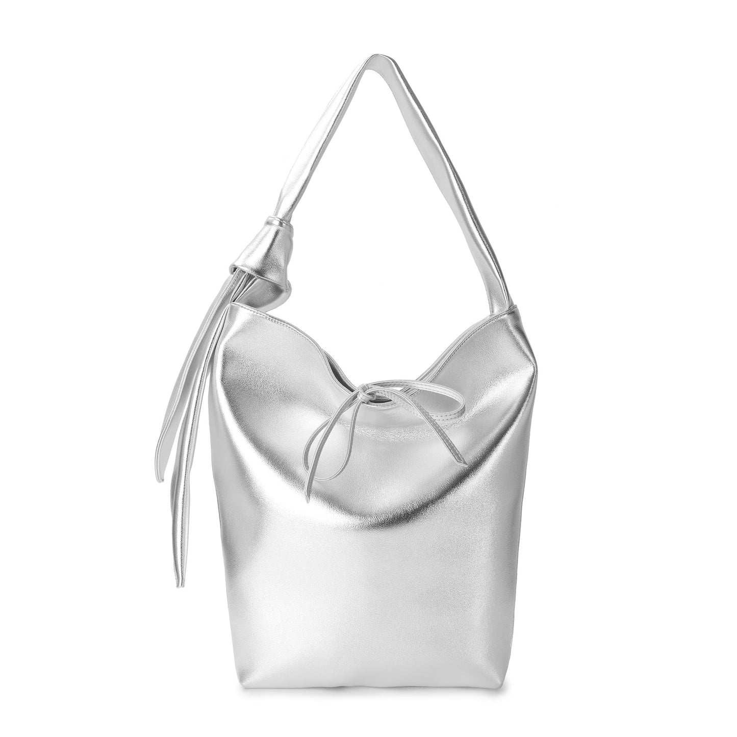 Patent Leather & Metallic Shoulder Bag