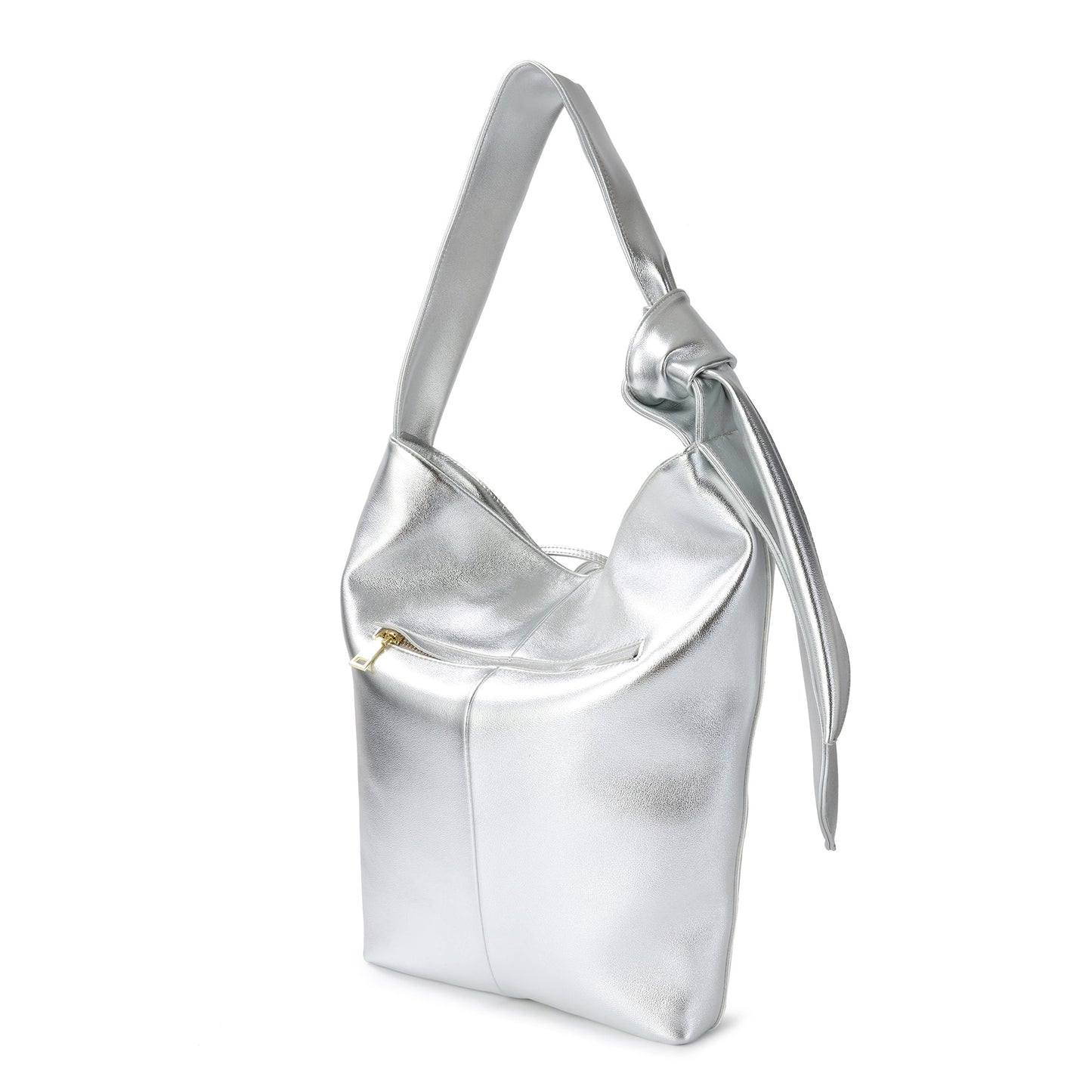 Patent Leather & Metallic Shoulder Bag