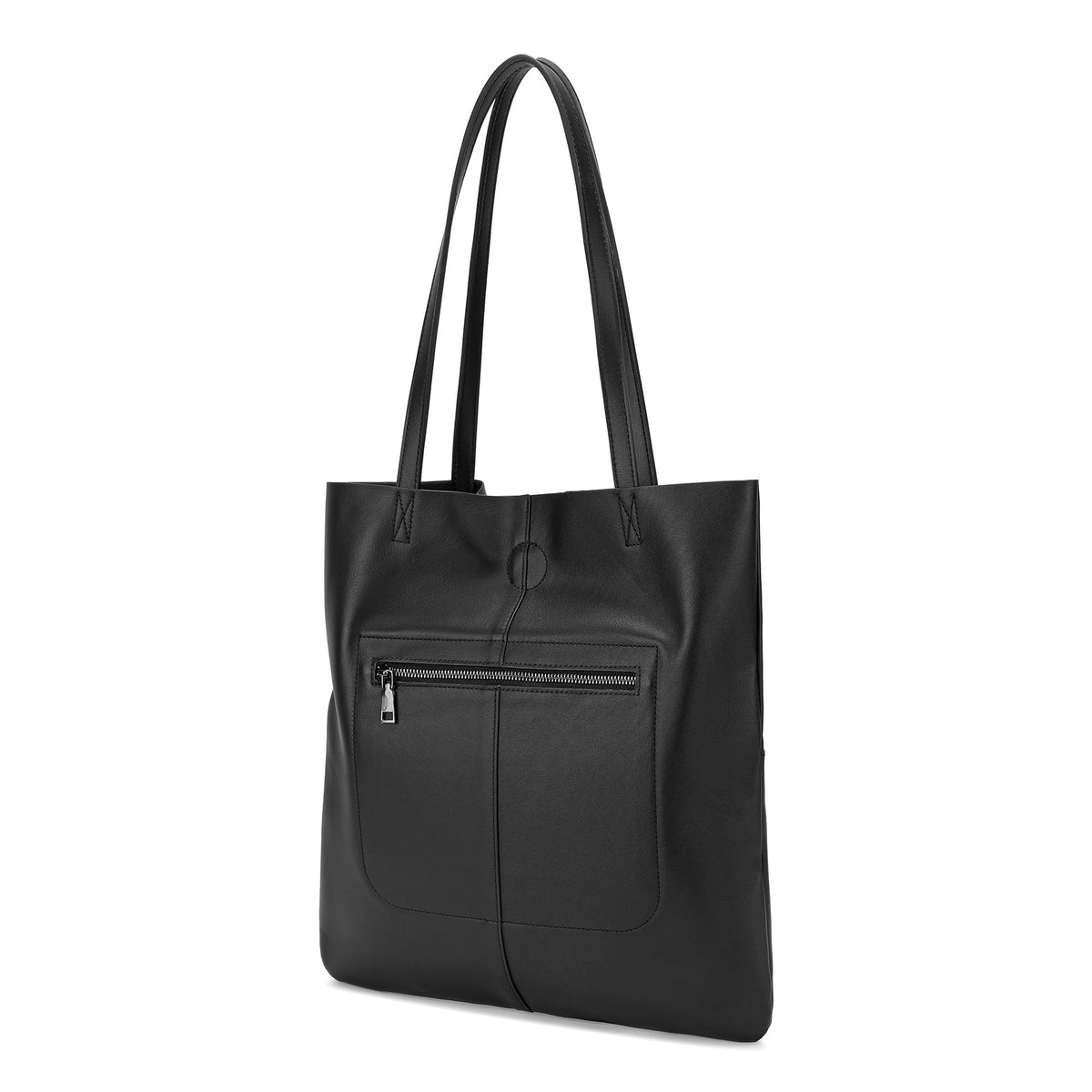 Minimalist Leather Everyday Tote