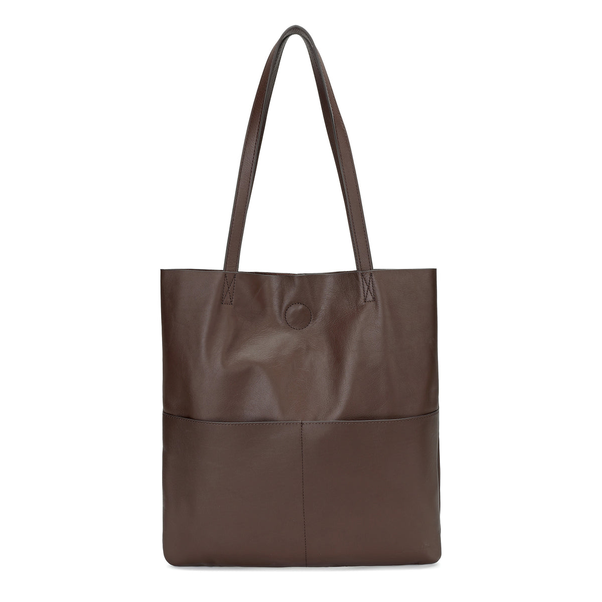 Minimalist Leather Everyday Tote