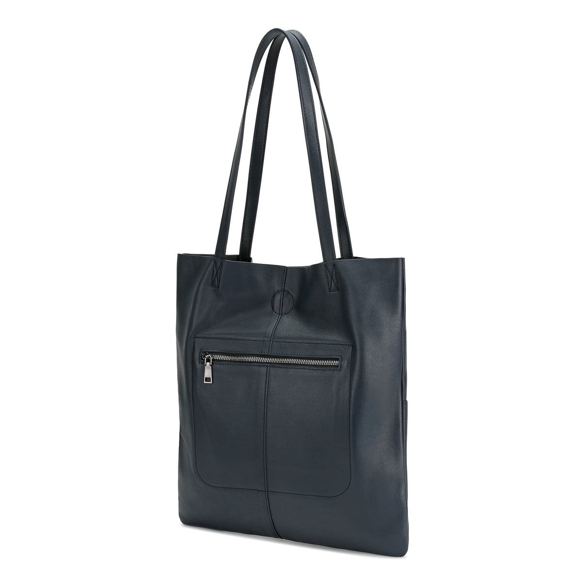 Minimalist Leather Everyday Tote
