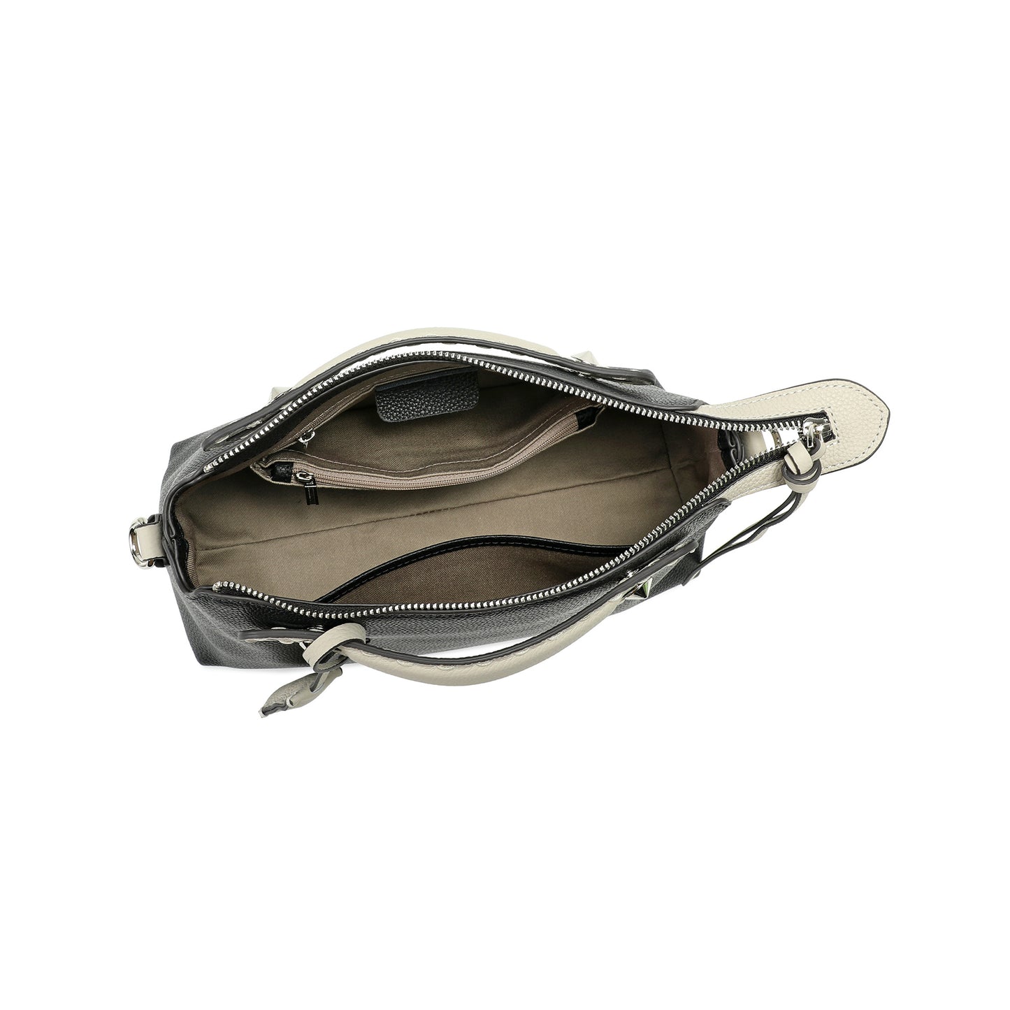 Pebbled Leather Convertible Satchel