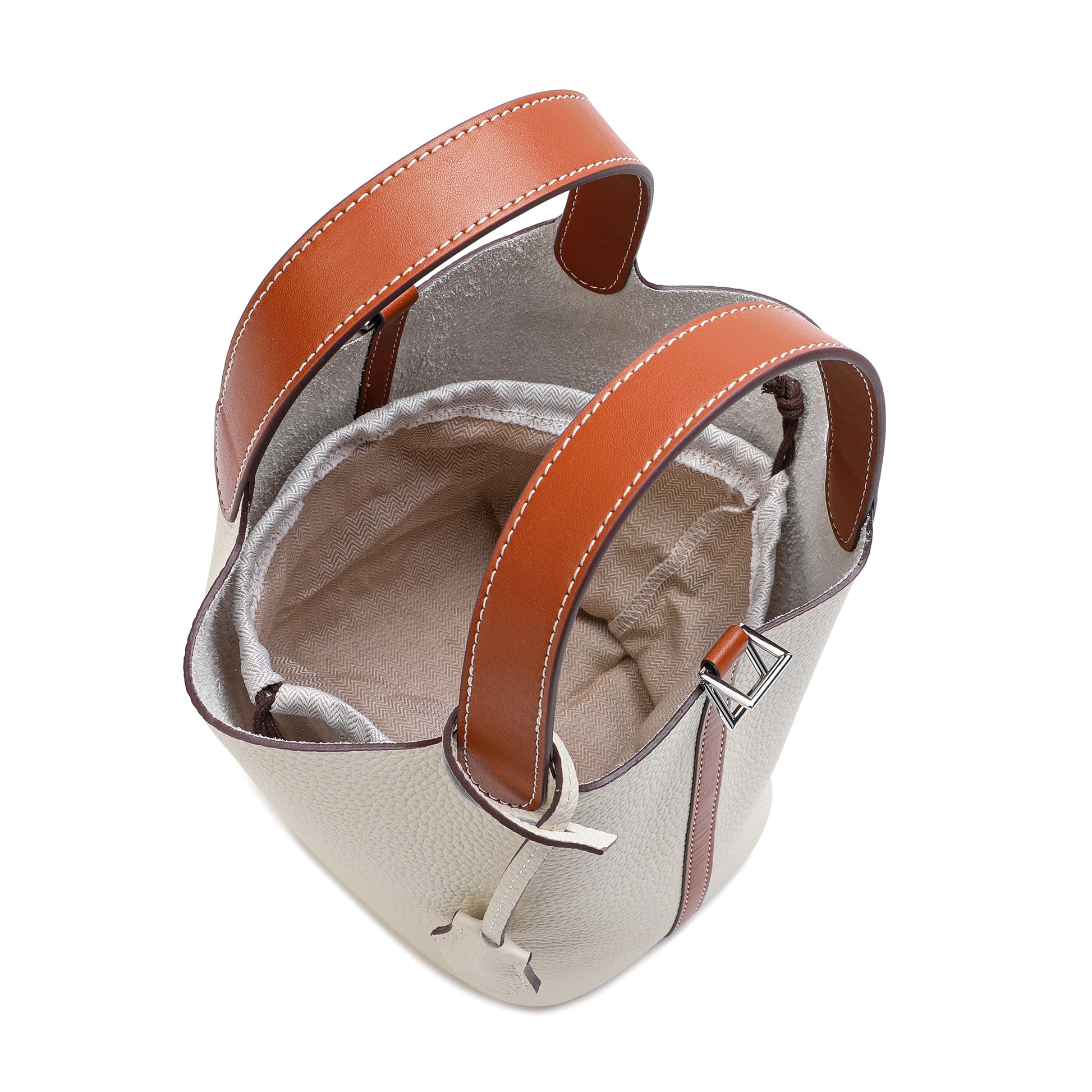 Tiffany & Fred Full-Grain Soft Leather Top Handle Shoulder Bag