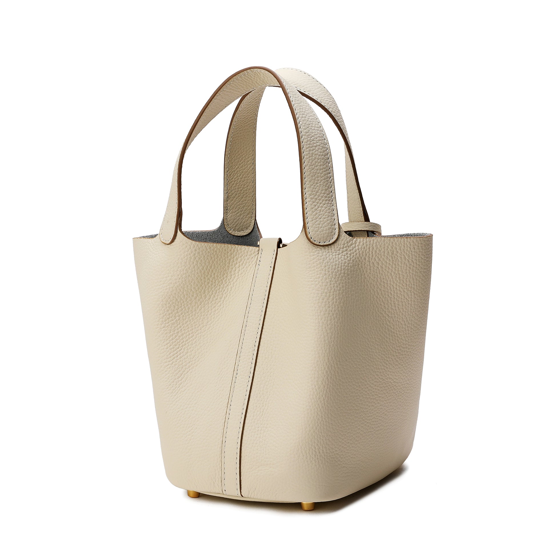 Tiffany & Fred Full-Grain Soft Leather Top-Handle