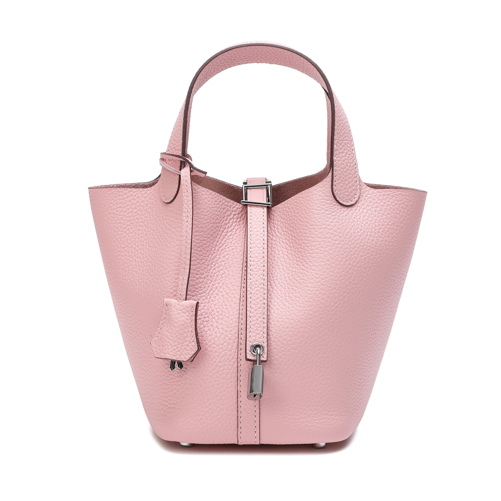 Full-grain Leather Satchel Bag – Tiffany & Fred Paris