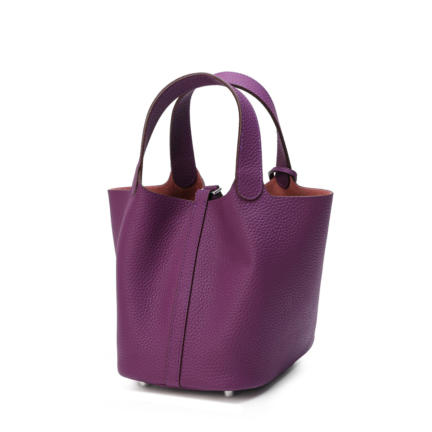 Tiffany & Fred Full-grain Leather Top-Handle Bag
