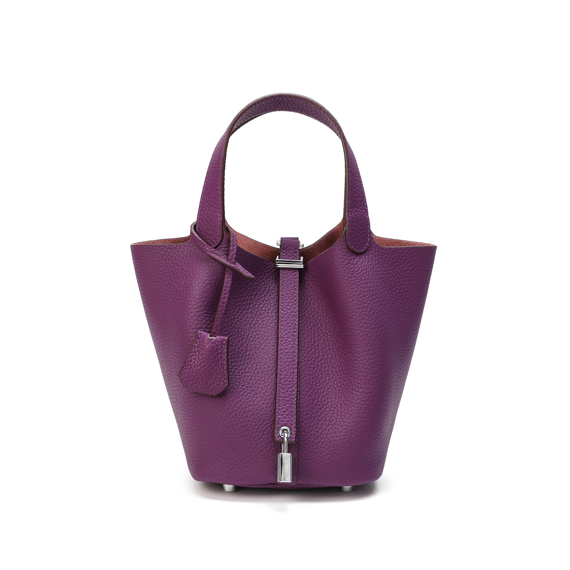 Plus Size Purple Faux Croc Shoulder Bag | Yours Clothing