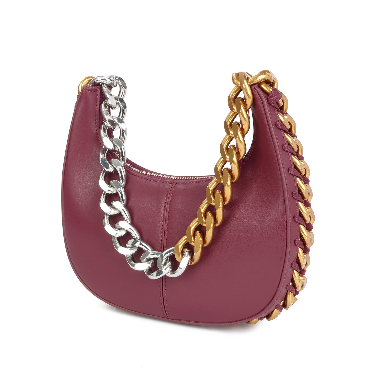 Tiffany & Fred Smooth Nappa Leather Shoulder Bag