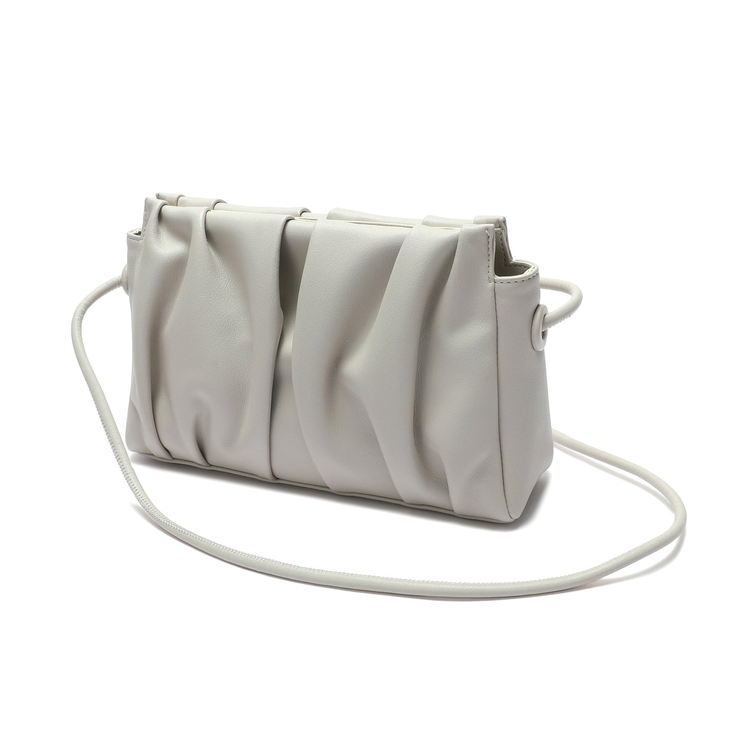 Ruched Crossbody Bag