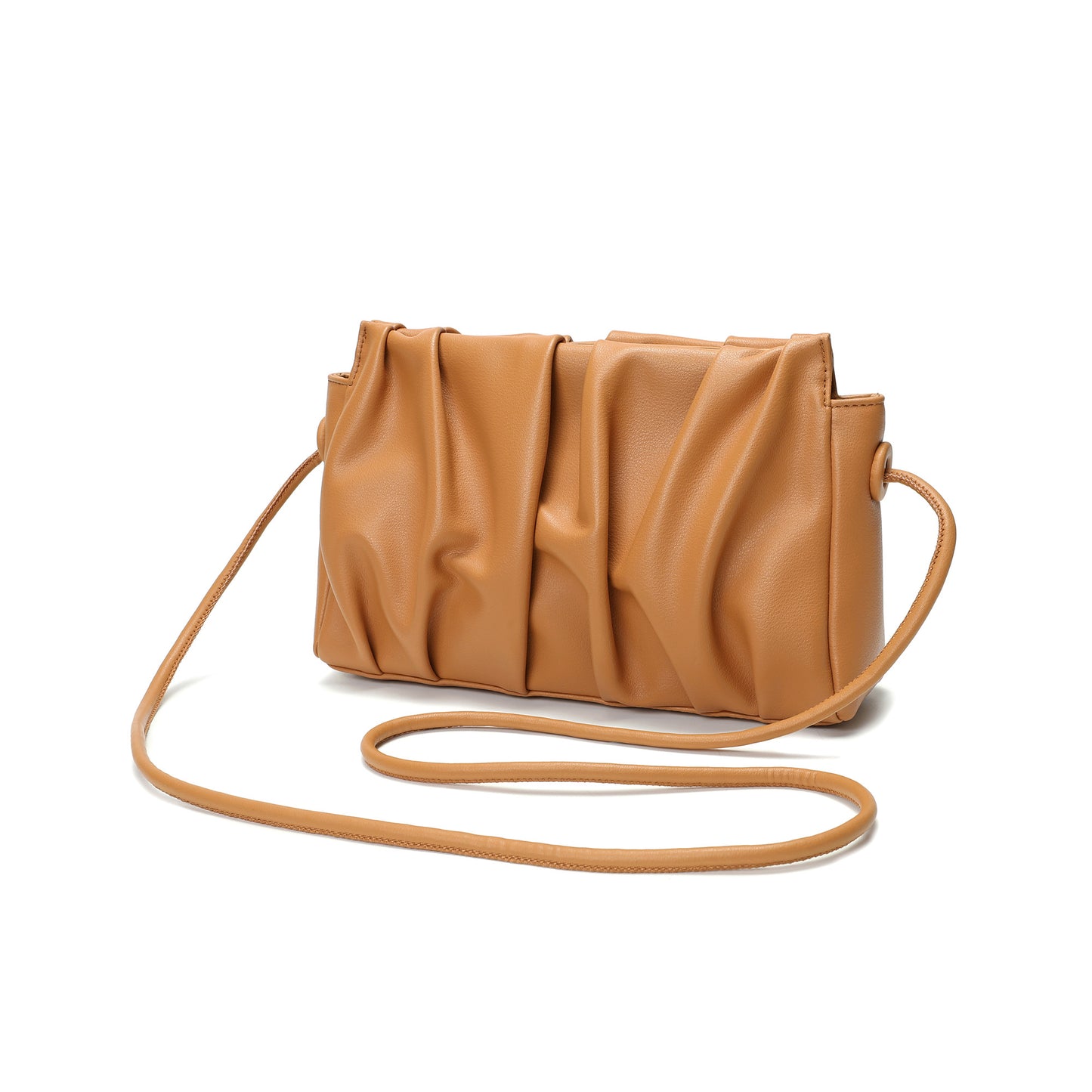 Ruched Crossbody Bag