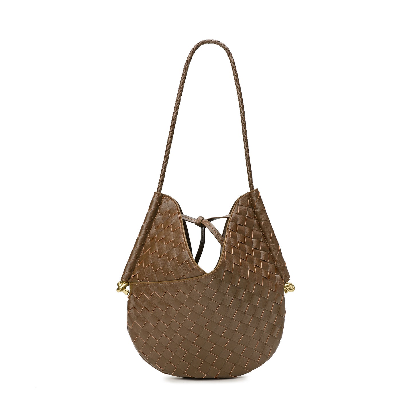 Tiffany & Fred Woven Leather Hobo/Shoulder Bag