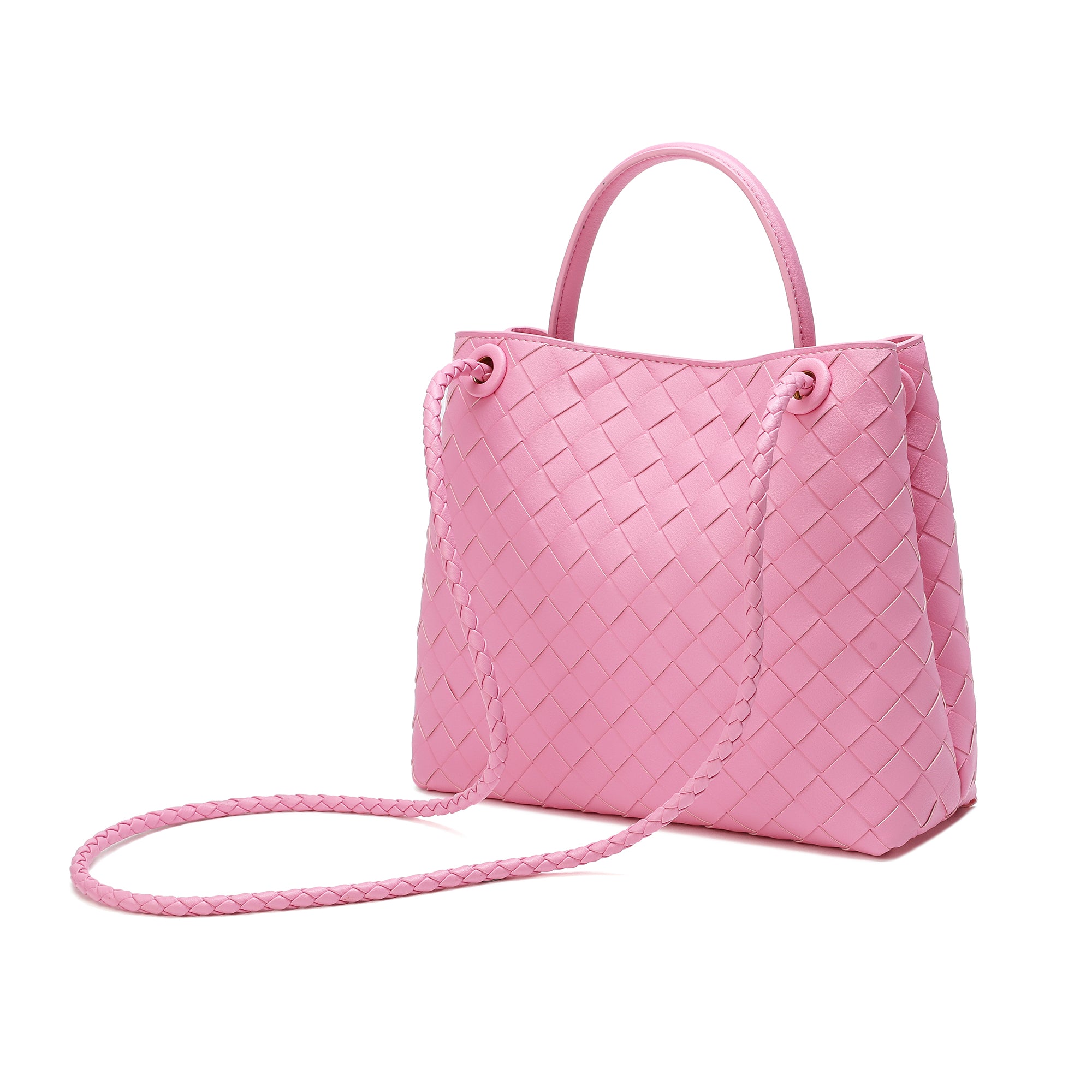 Pink top handle clearance bag