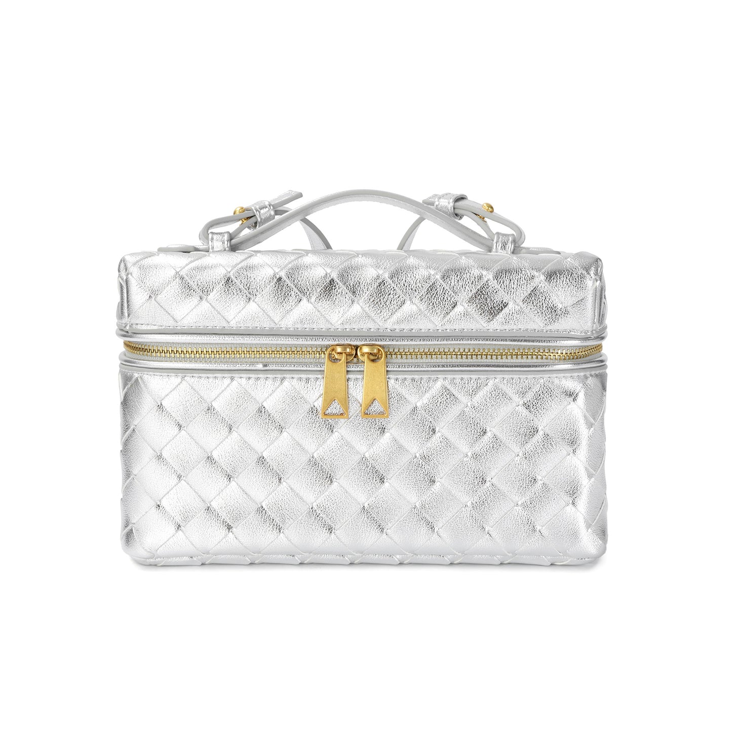 Metallic Quilted Premium Leather Shoulder Bag