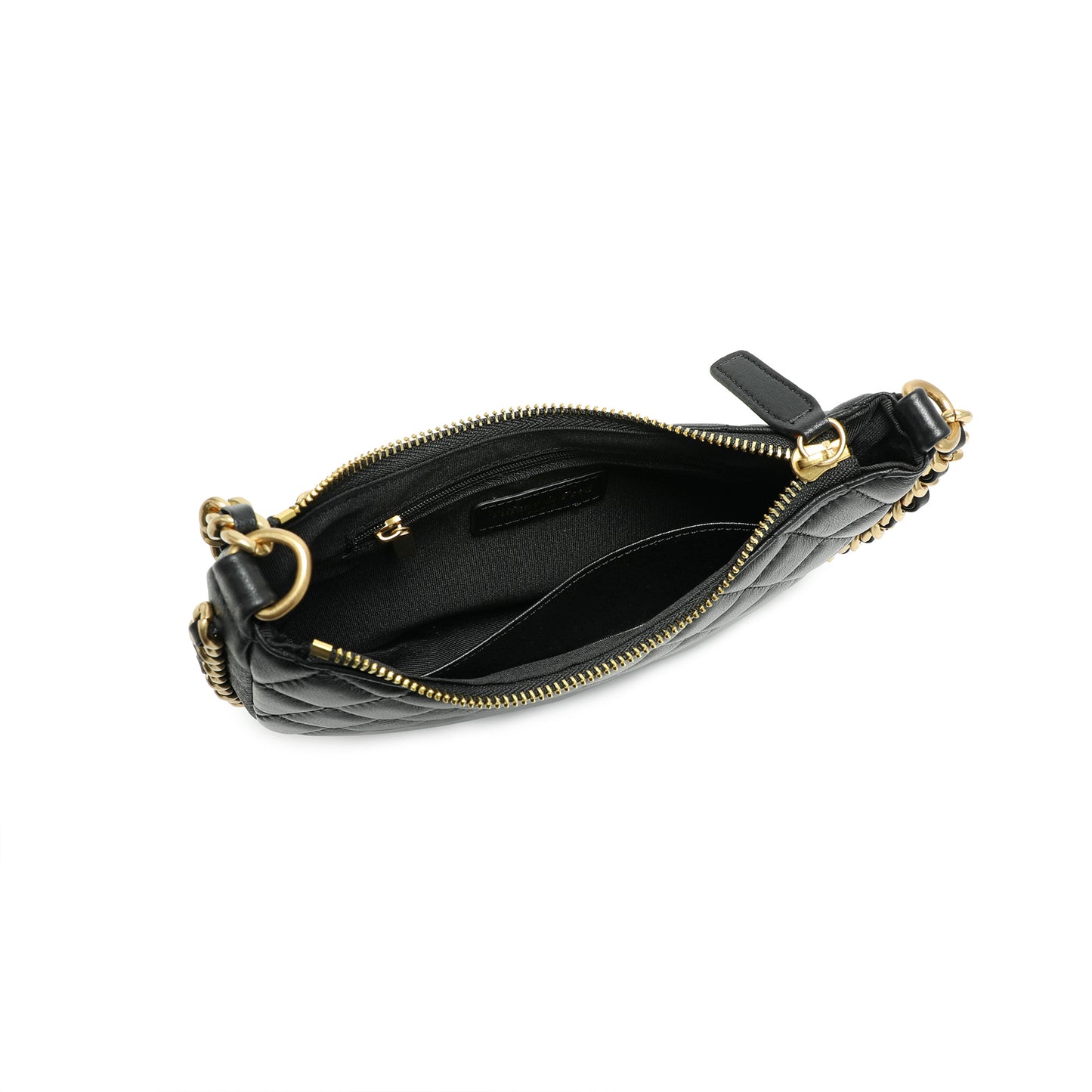 Quilted Leather Chain Shoulder Bag