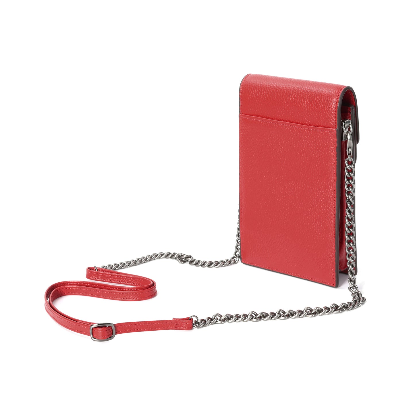 Tiffany & Fred Full-Grain Leather Crossbody/ Phone Bag