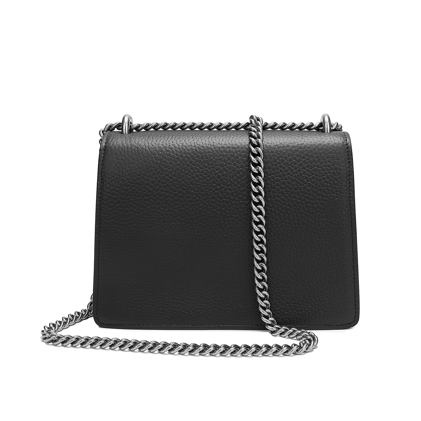 Tiffany & Fred Crystal Dragon Leather Crossbody Bag