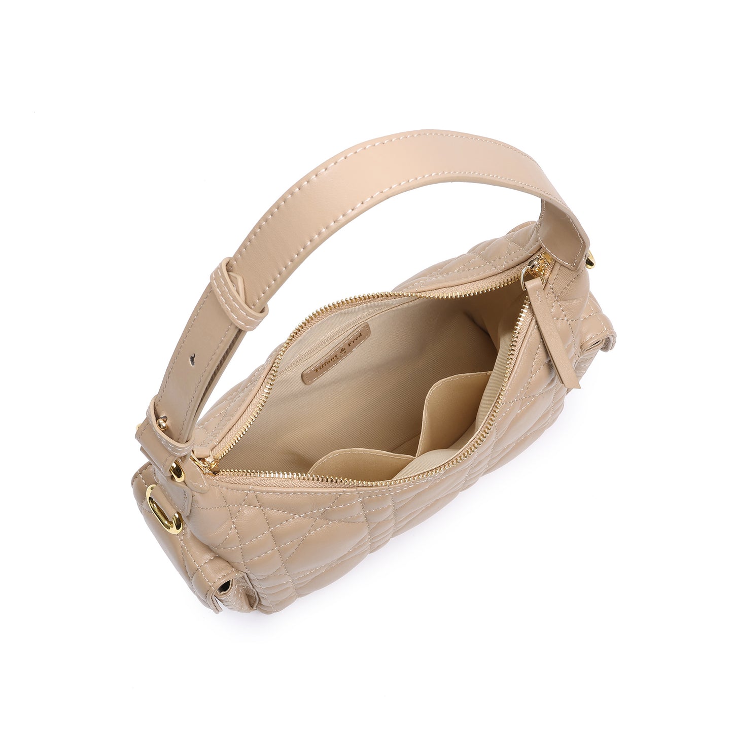 Quilted Lambskin Leather Shoulder Bag