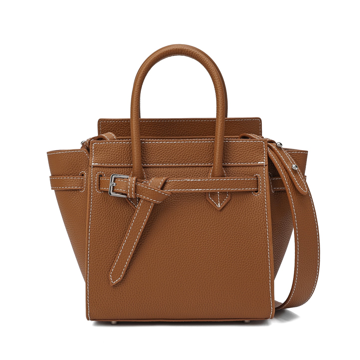 Tiffany & Fred Full-grain Satchel/Messenger Bag