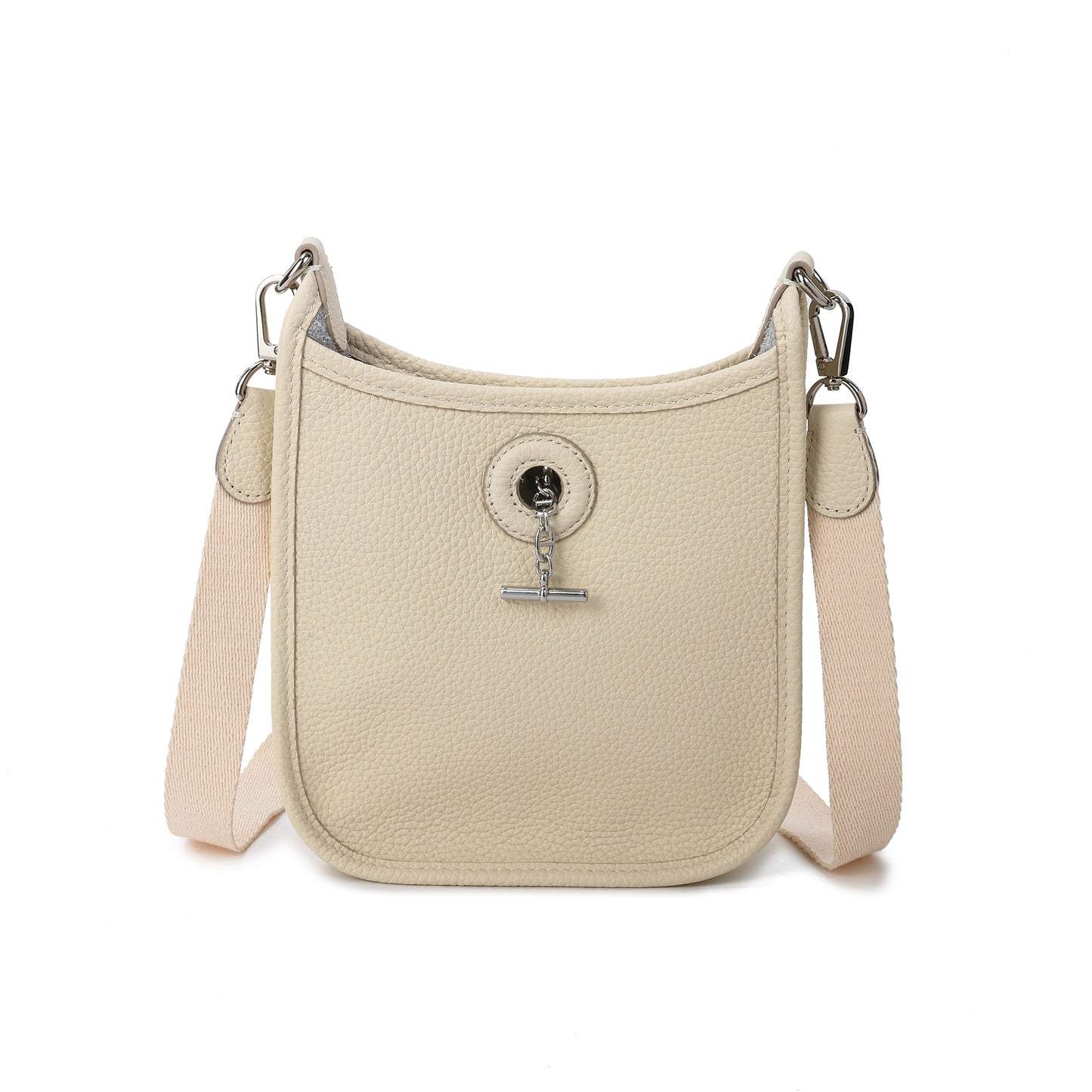 Tiffany & Fred Crossbody Bag with Toggle Closure