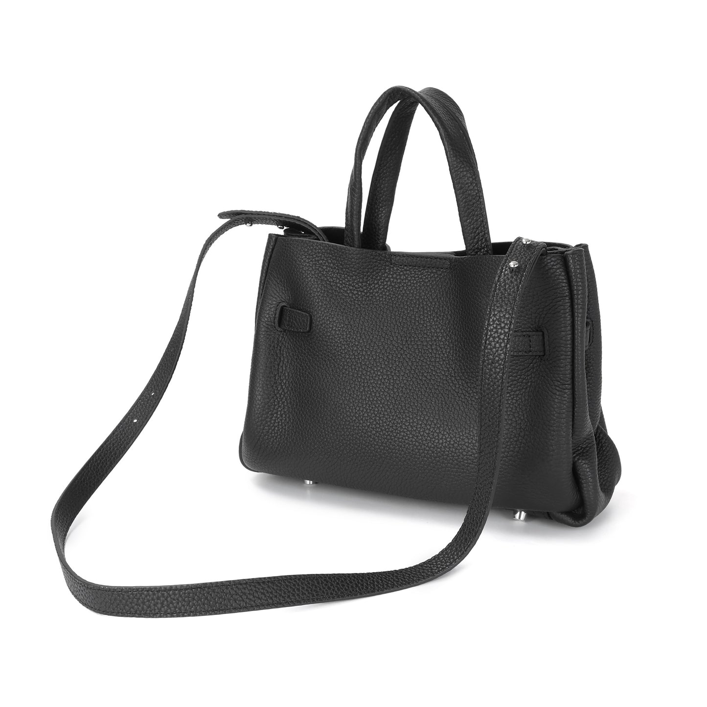 Elegant Mini Top Handle Bag with Adjustable Strap