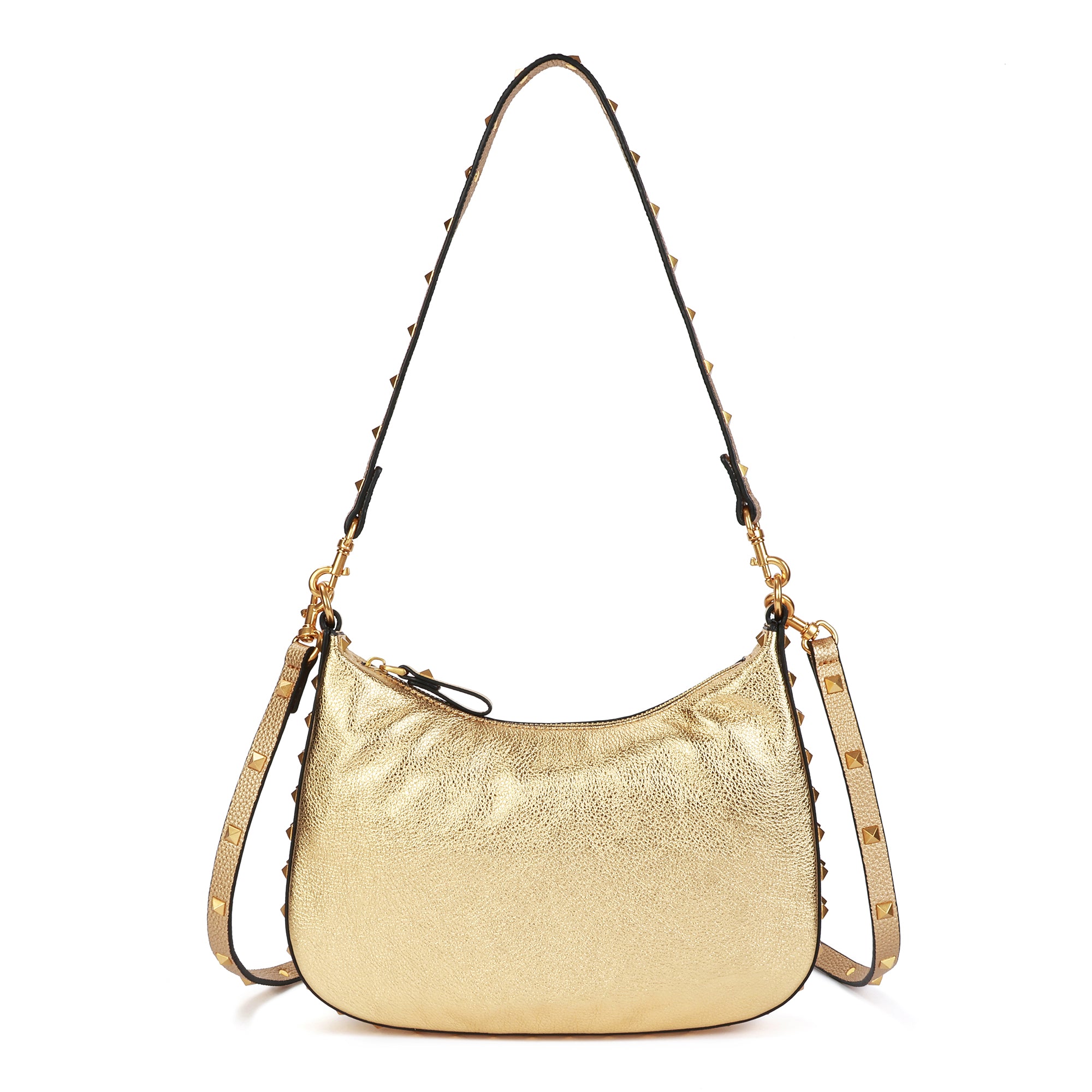 Gold Leather Shoulder 2024 Bag