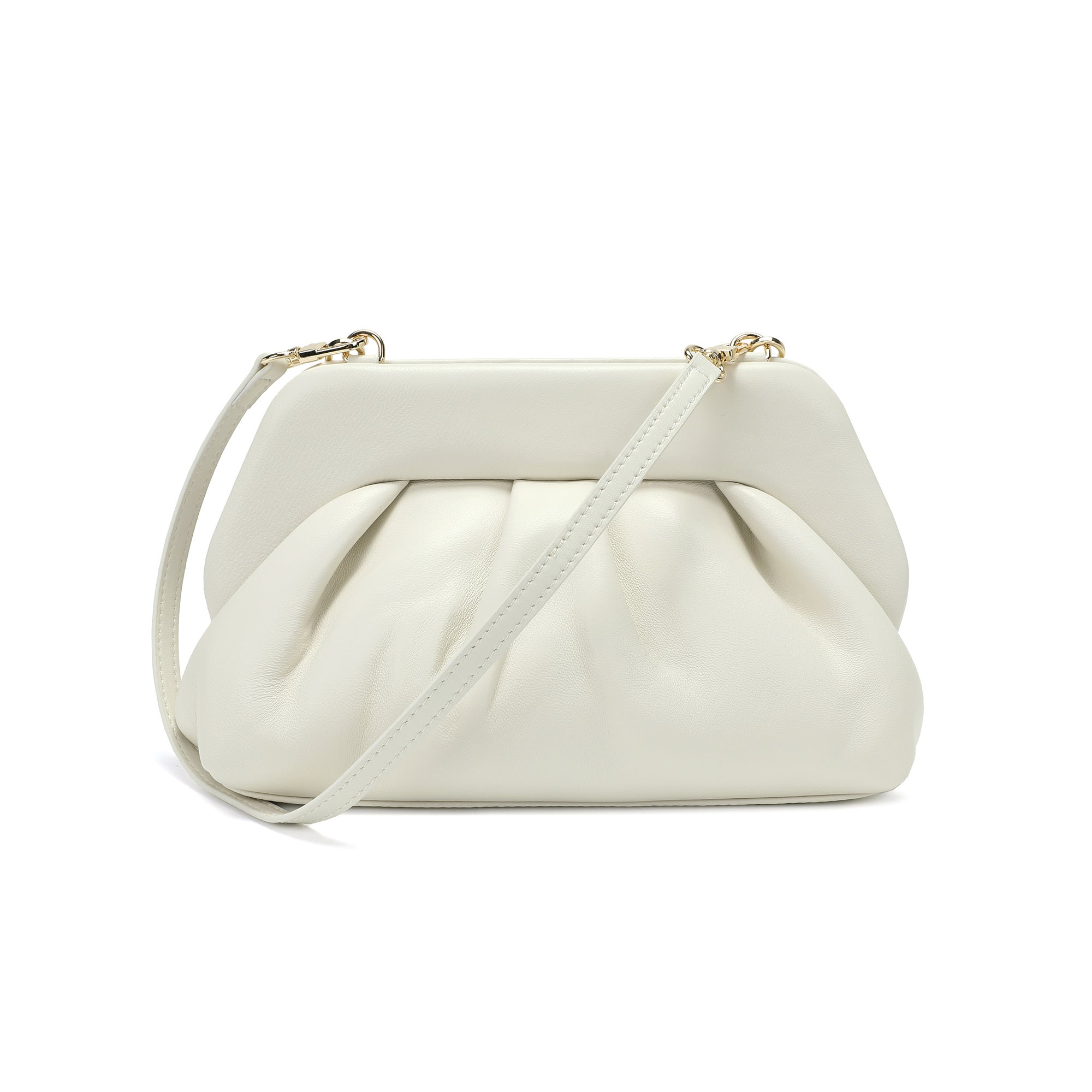 paris様 Soft Leather Frame Crossbody Clutch – Tiffany & Fred Paris