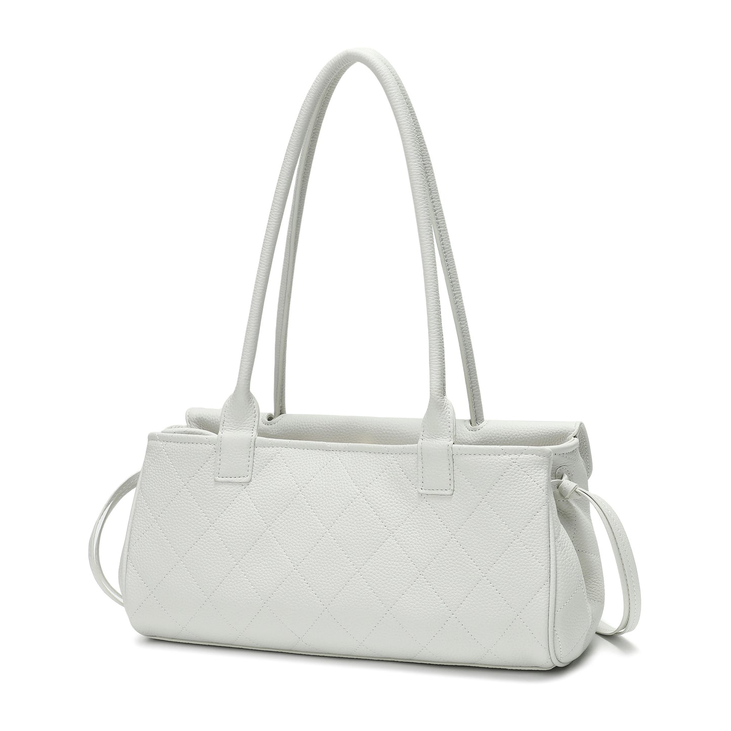 Quilted Premium Leather Shoulder Bag
