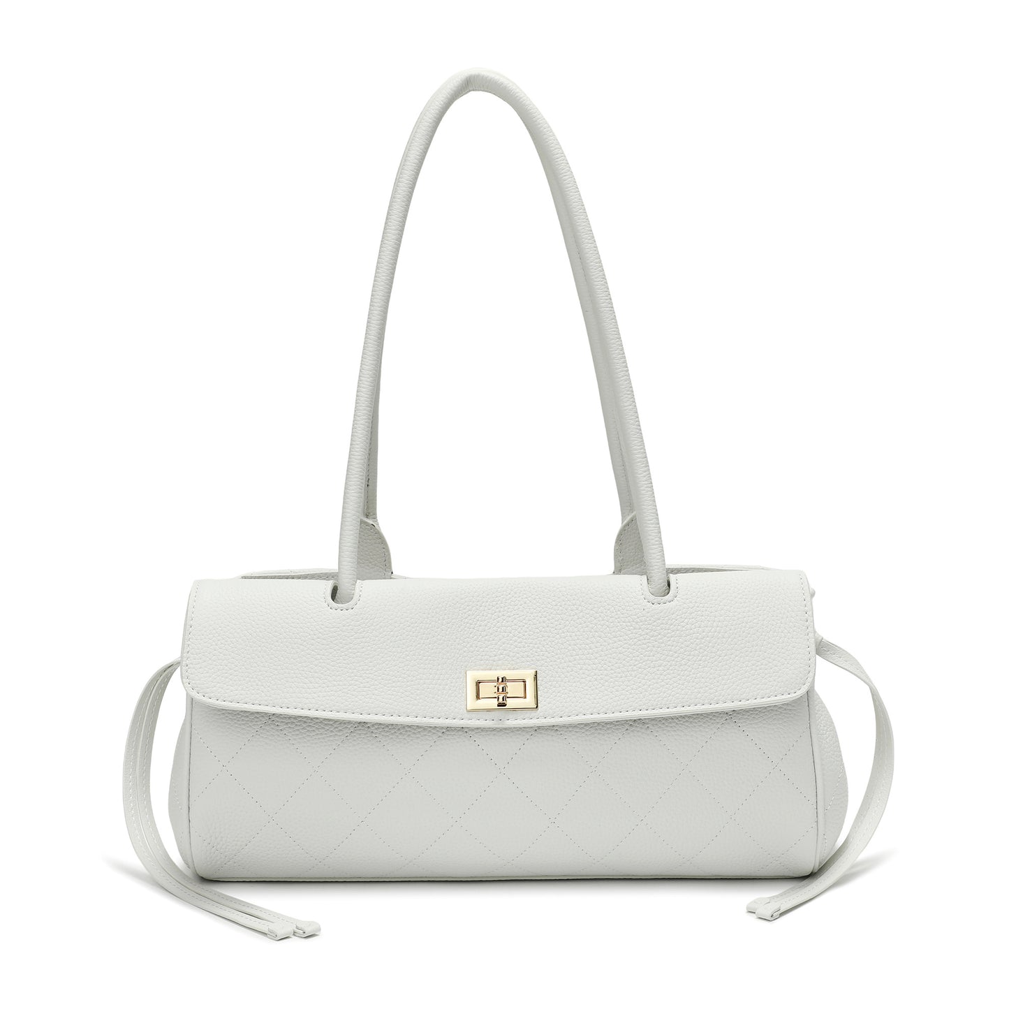 Quilted Premium Leather Shoulder Bag