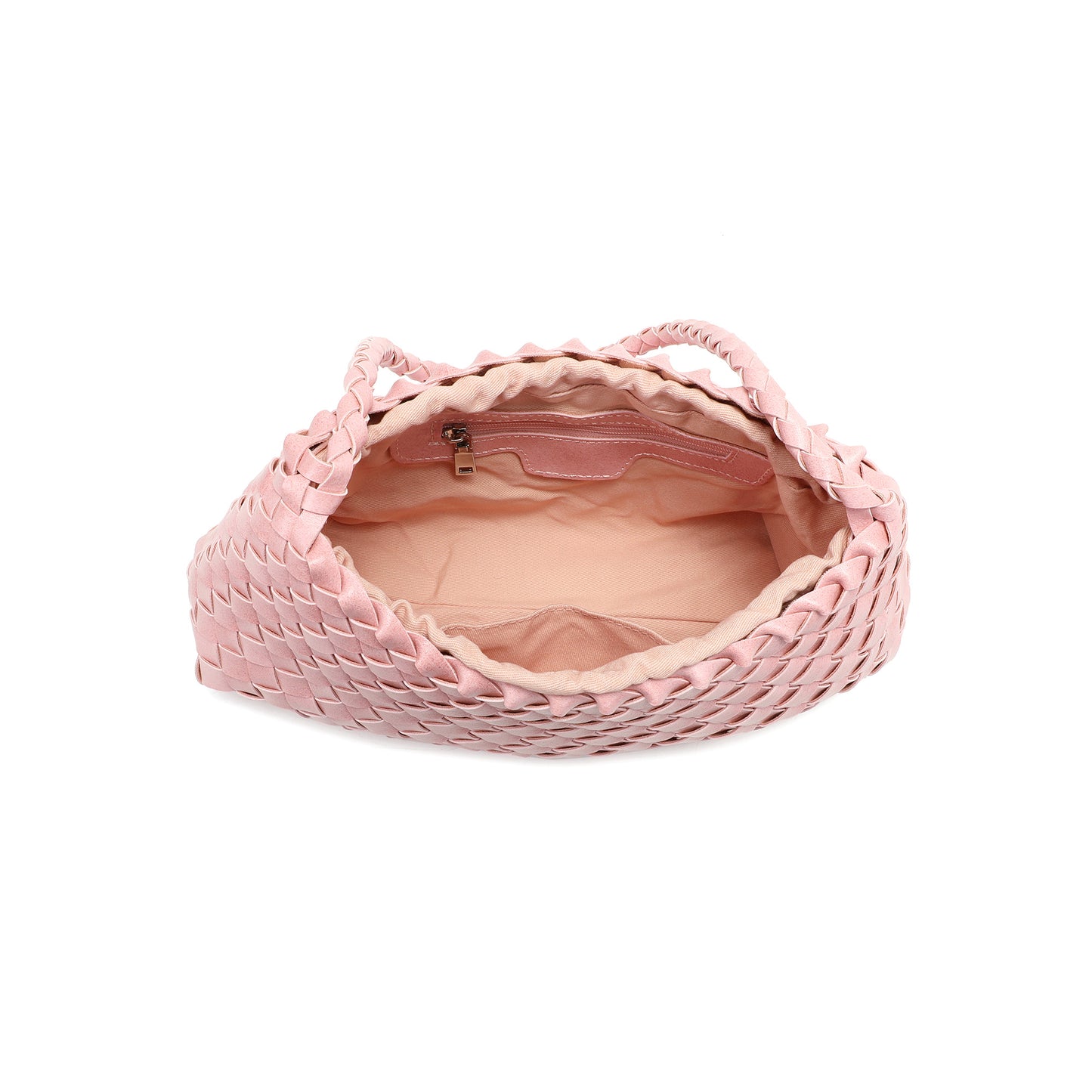Hand-Woven Leather Shoulder Bag