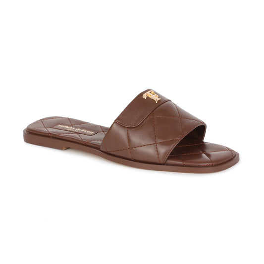 Brown Riviera Leather Sandal