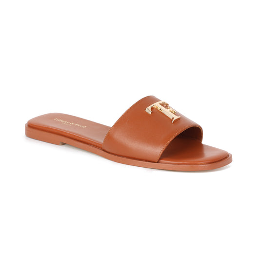 Tan Riviera Leather Sandal