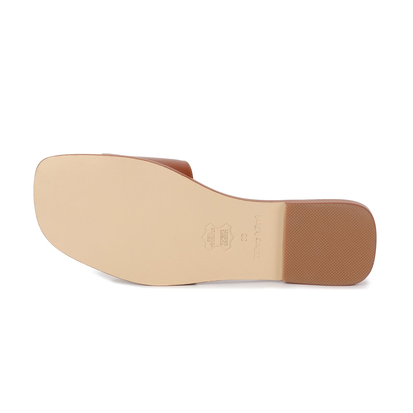 Tan Riviera Leather Sandal