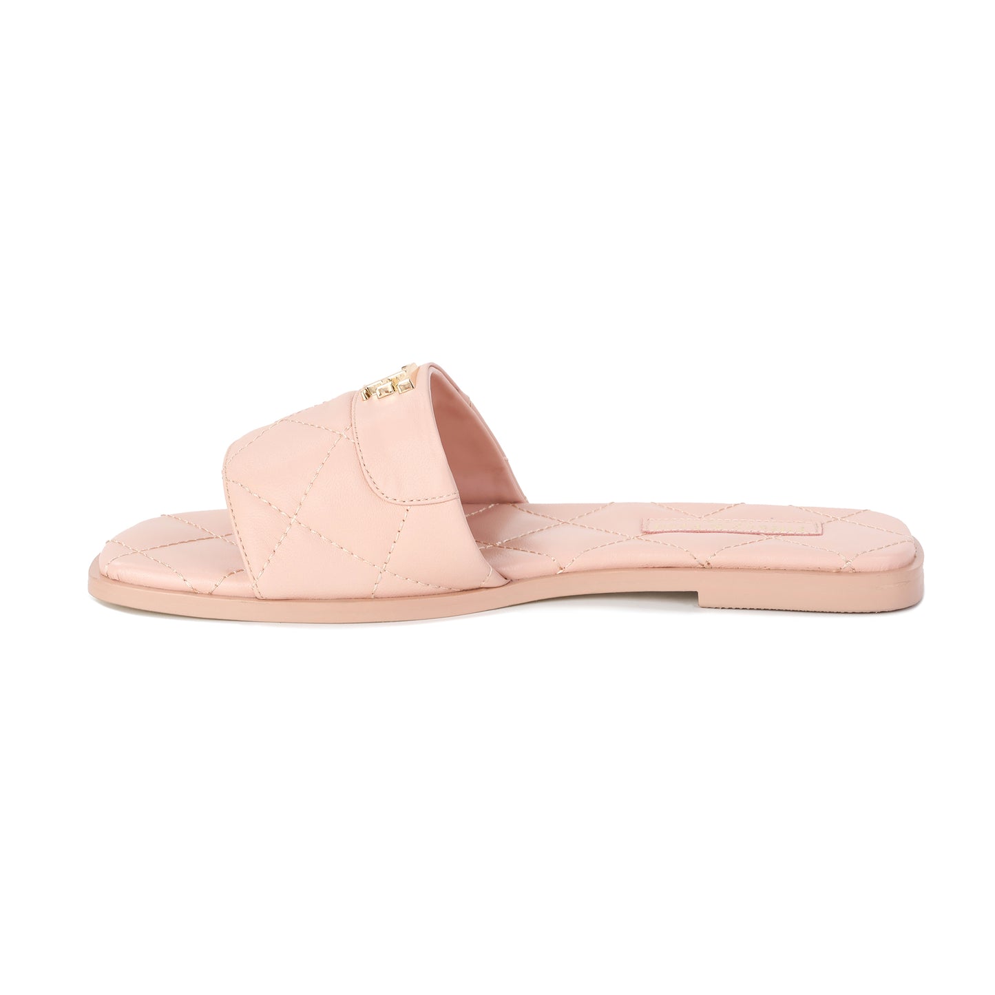 Blush Riviera Leather Sandal