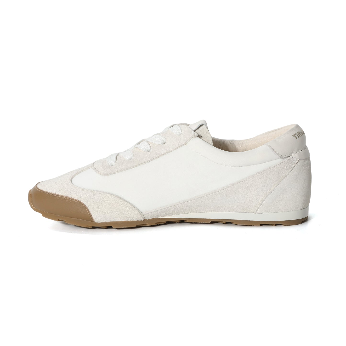White Leather Varsity Low-Top Sneakers