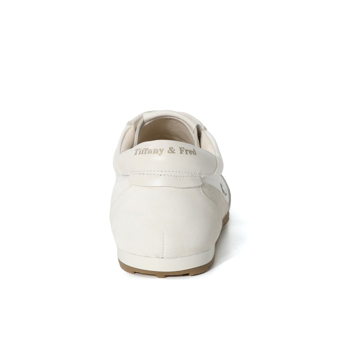 White Leather Varsity Low-Top Sneakers