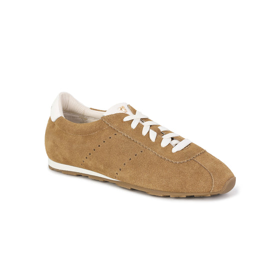 Beige Heritage Suede Leather Sneaker