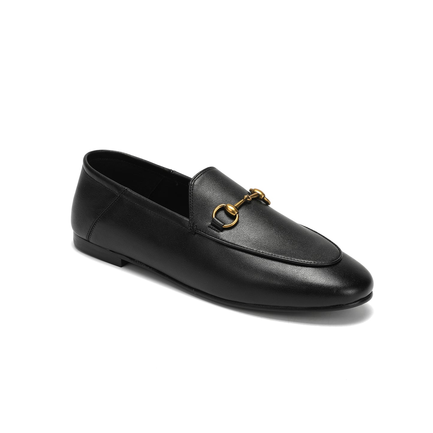 Black Leather Heritage Loafer