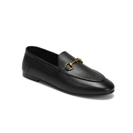 Black Leather Heritage Loafer