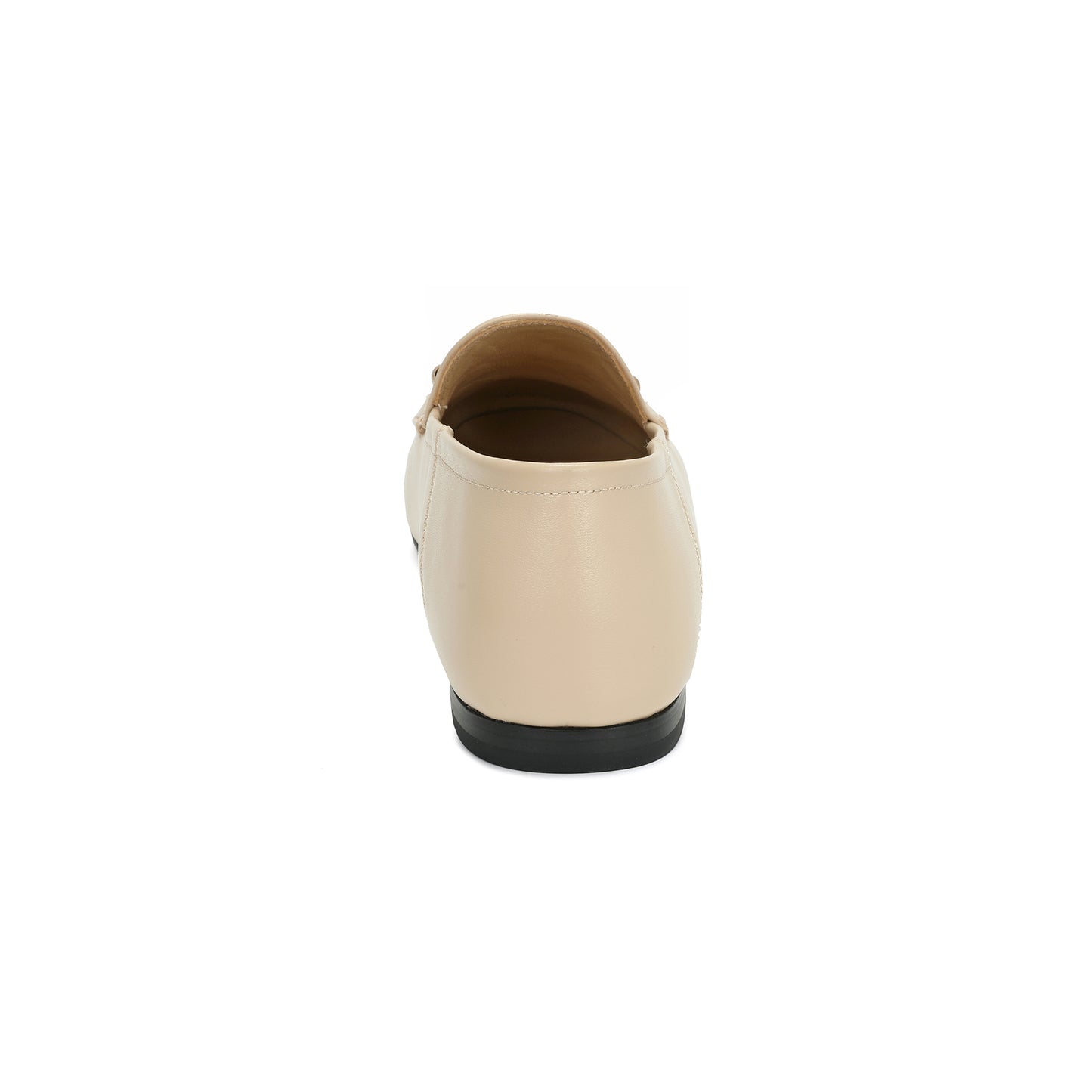 Beige Leather Heritage Loafer