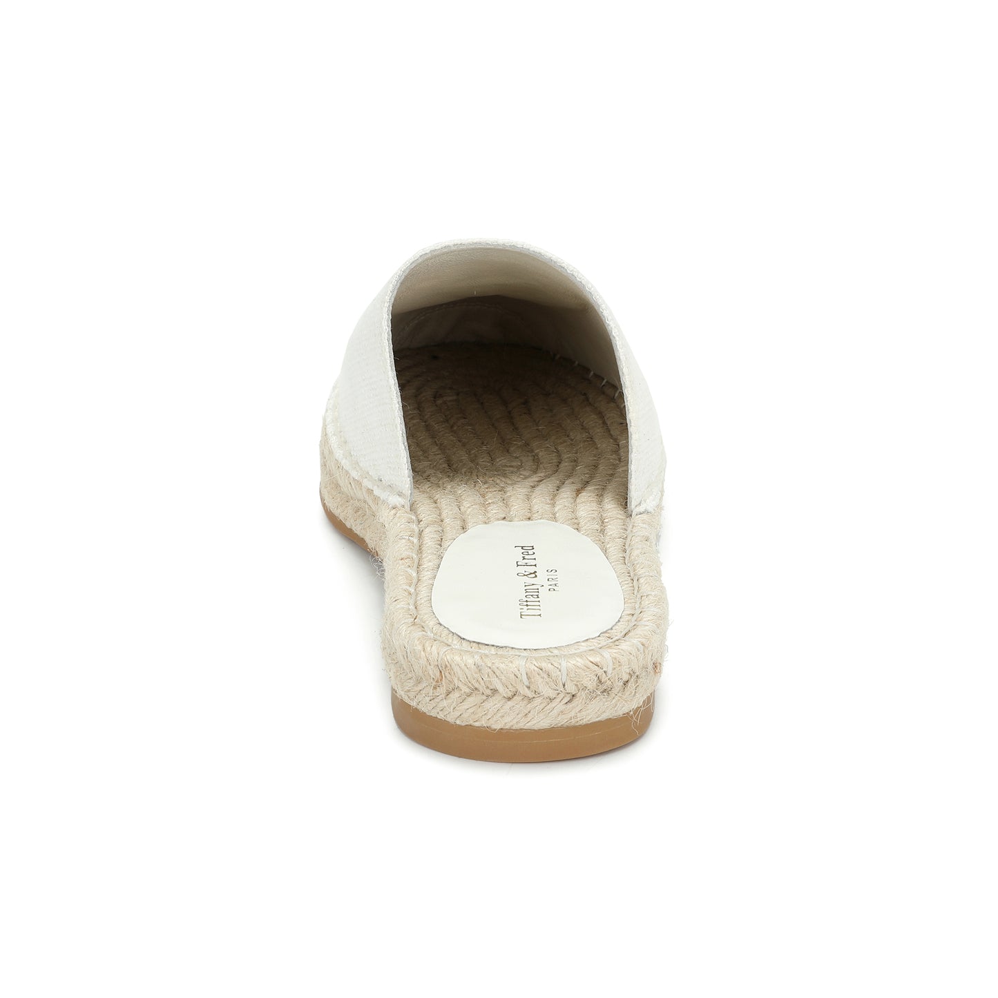 Beige Signature Canvas Mule Espadrille