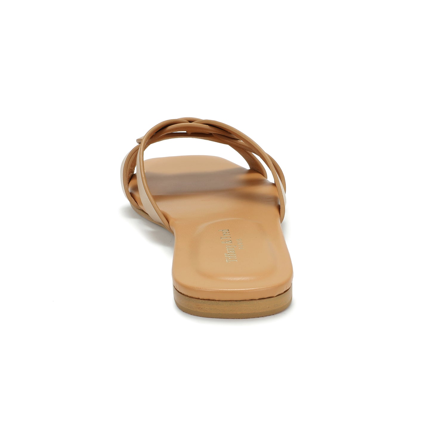 Tan Interwoven Leather Sandal