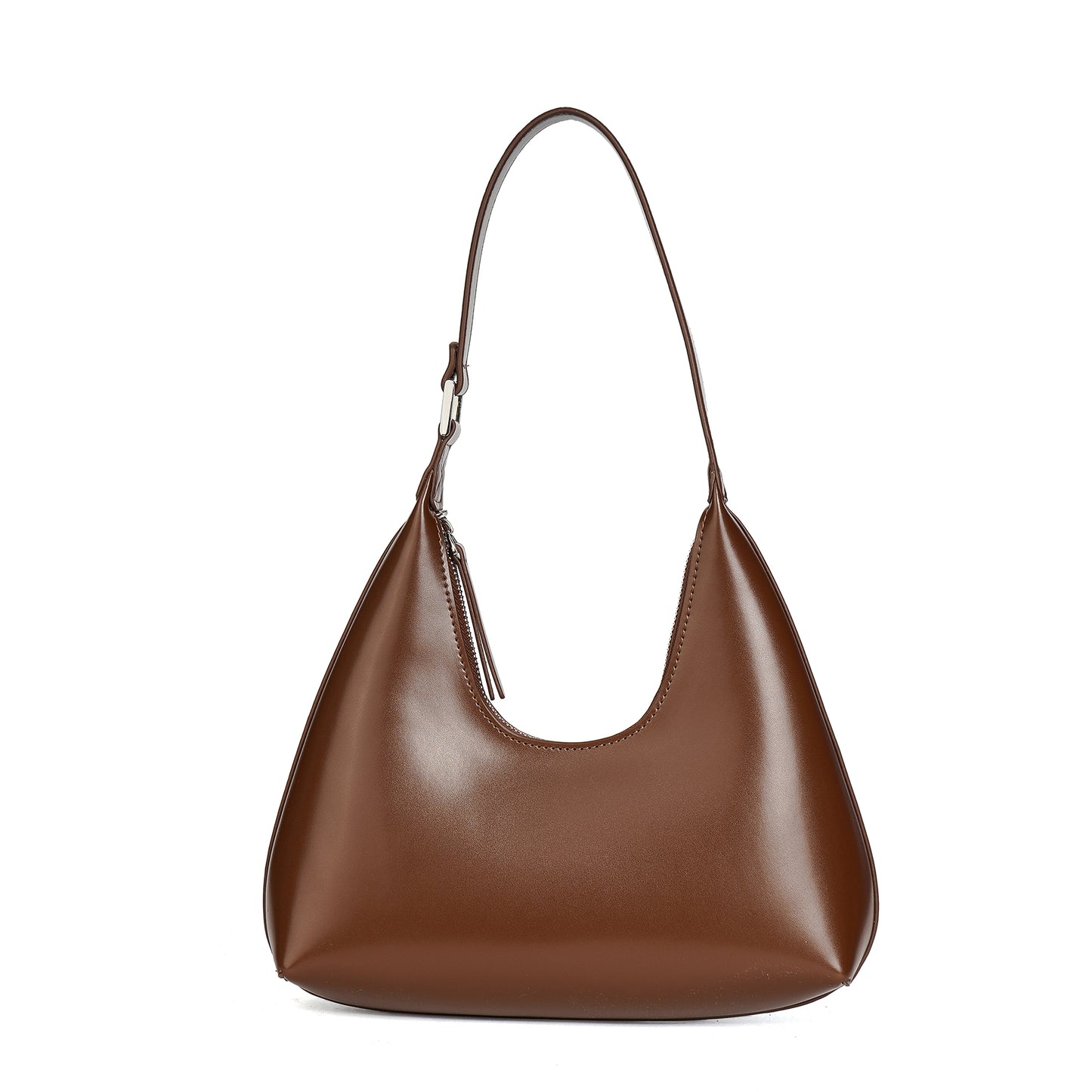 Nappa leather tote bag · Black, Mole Brown, Brown, Leather