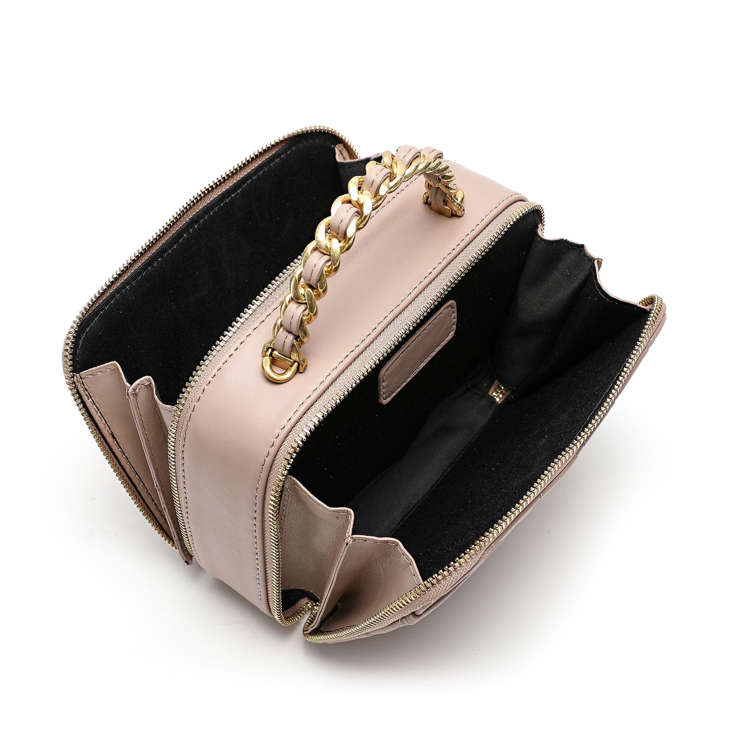 Tiffany & Fred Quilted Sheepskin Leather Shoulder Bag