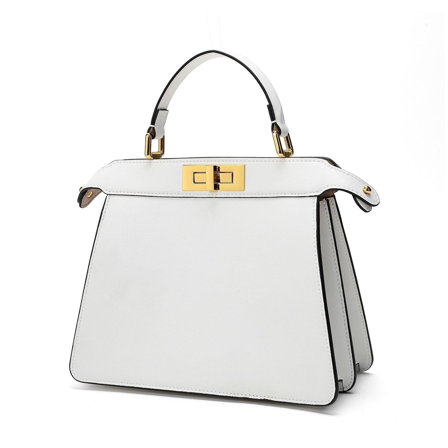 Tiffany & Fred Smooth Nappa Leather Satchel/Should