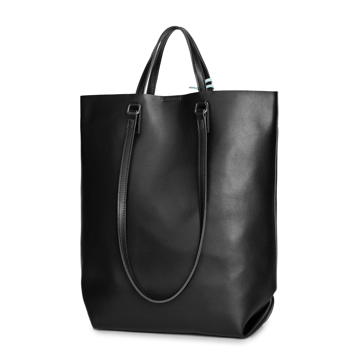 Tiffany & Fred Smooth Leather Top-handle Tote Bag