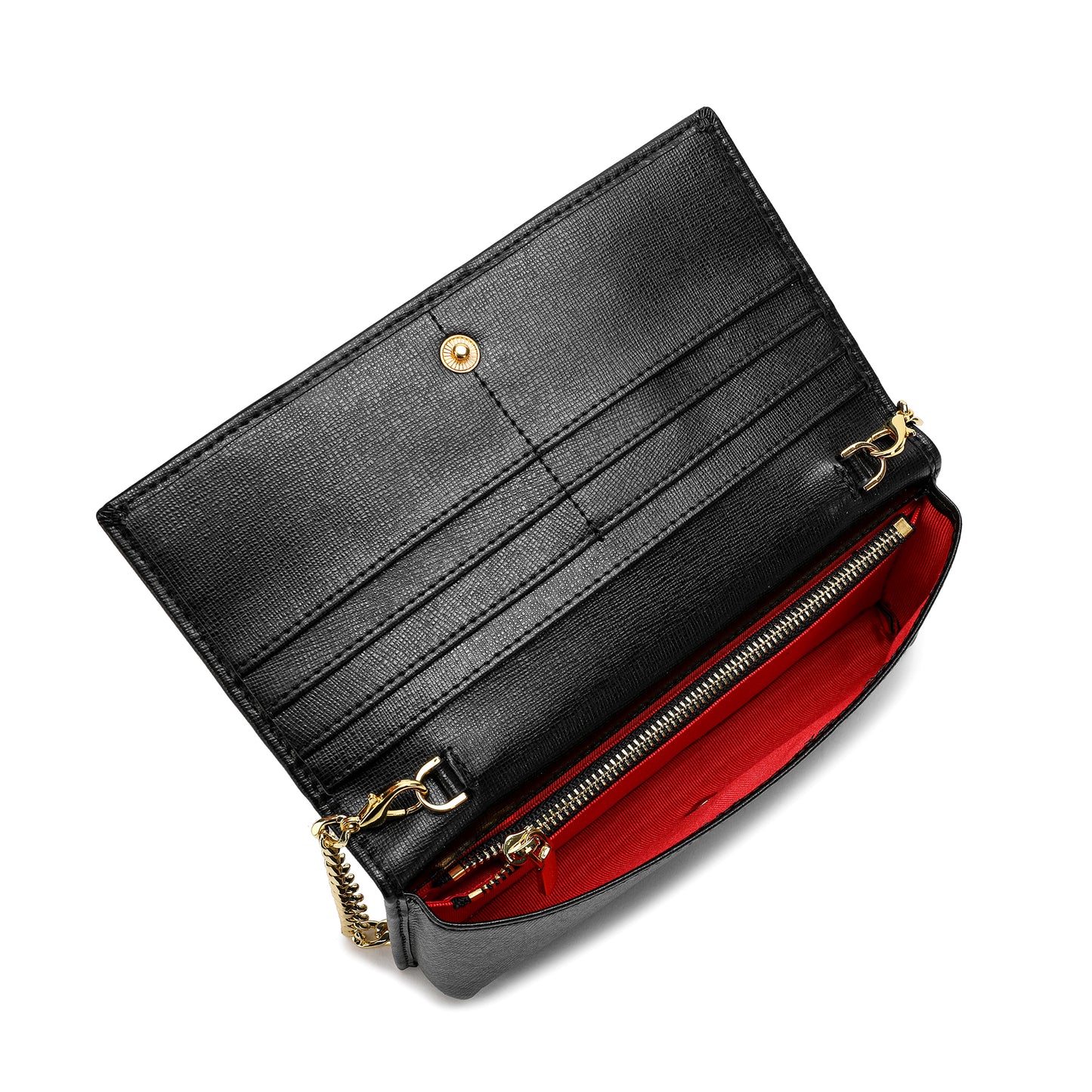 Tiffany & Fred Leather Clutch/ Shoulder Bag