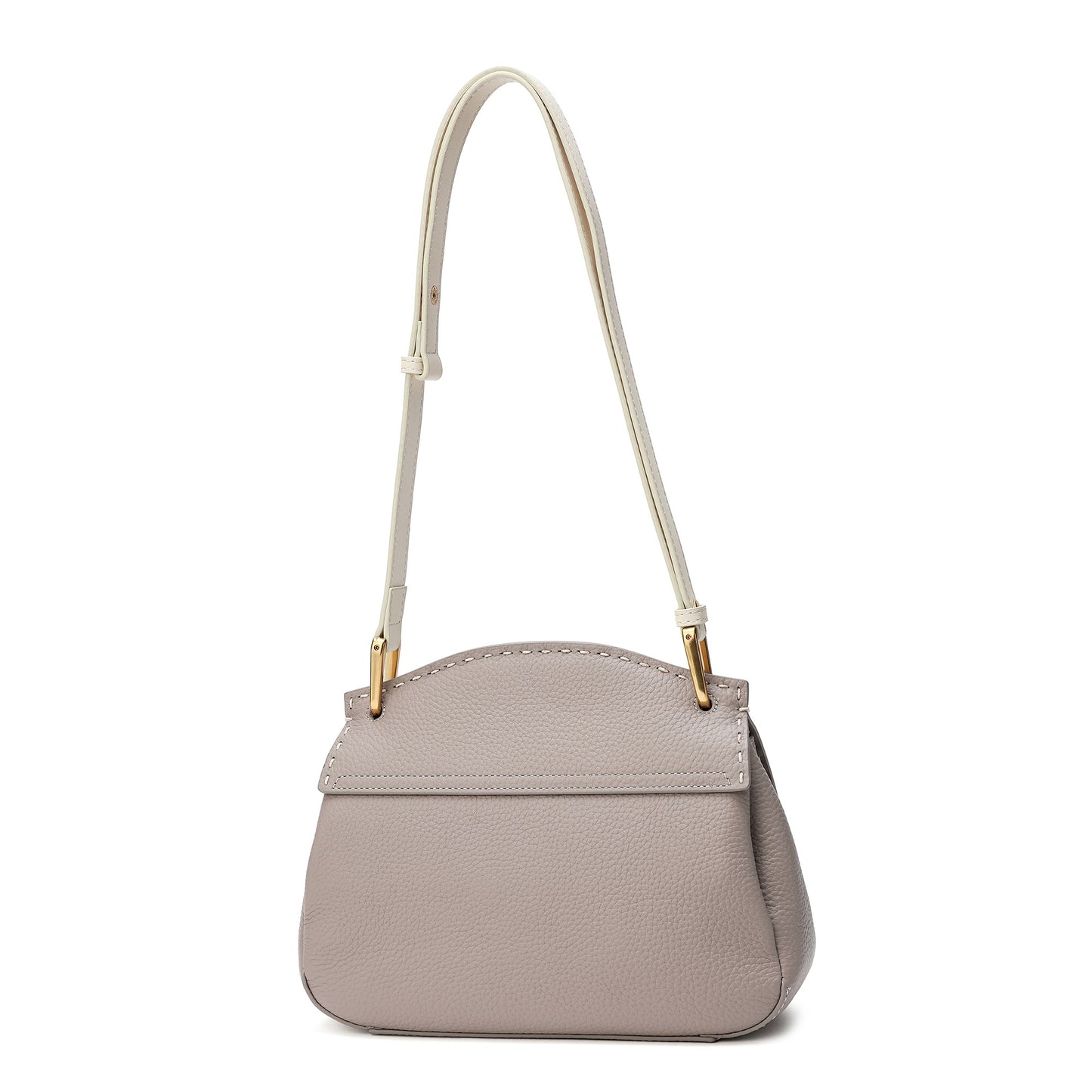 Tiffany & Fred Full-Grain Leather Messenger/Shoulder Bag
