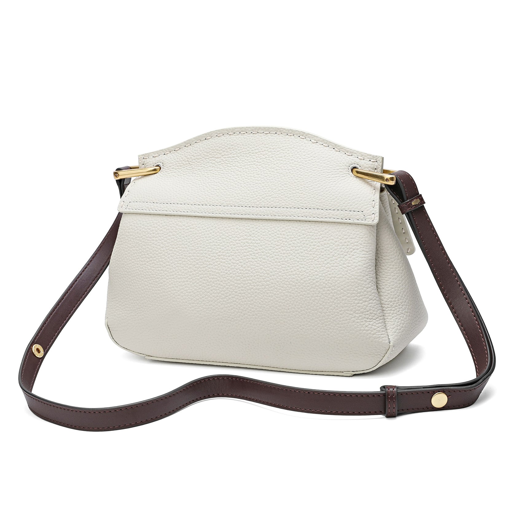 Tiffany & Fred Full-Grain Leather Messenger/Shoulder Bag – Tiffany ...