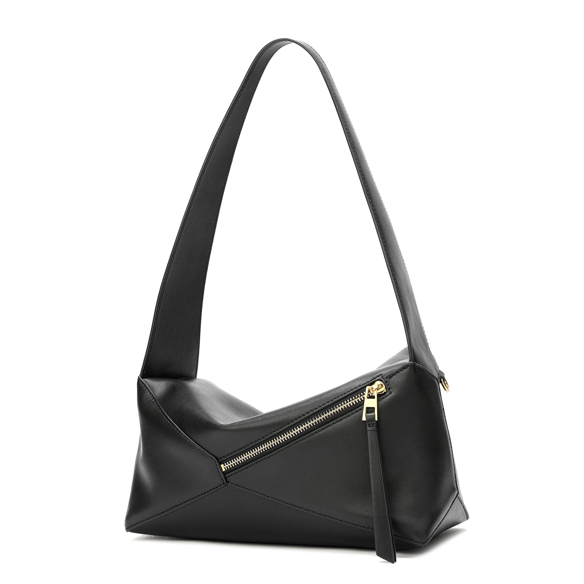 BNIB Tiffany & cheapest Fred Black Leather Hobo Handbag!